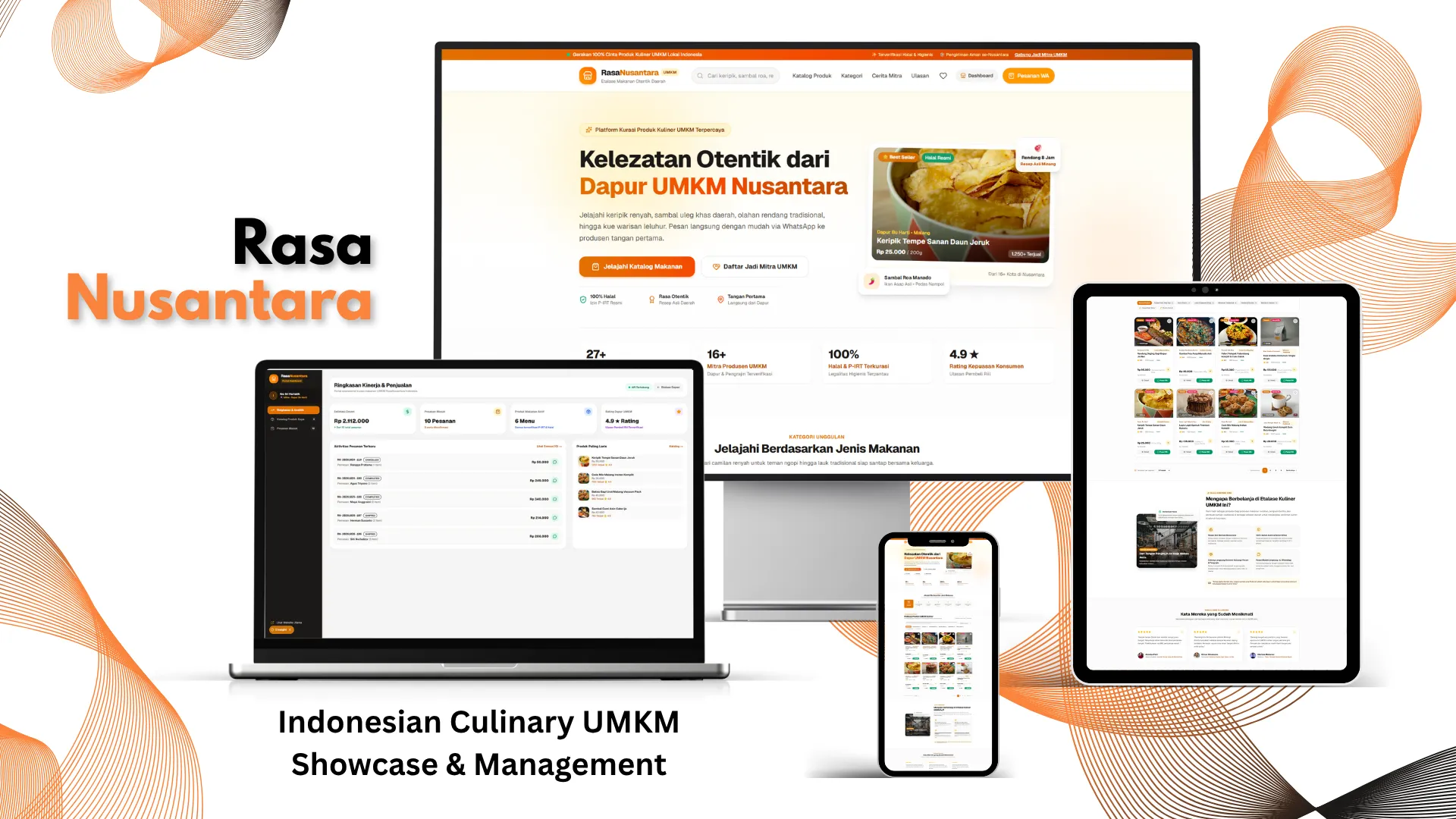 Rasa Nusantara - Indonesian Culinary UMKM Showcase & Management